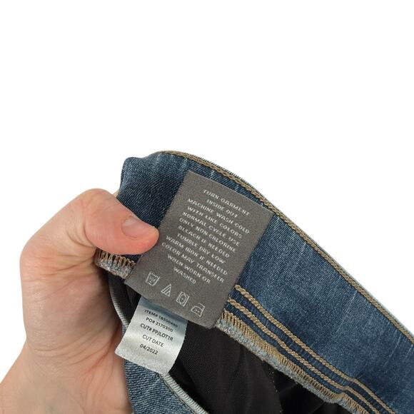 Torrid Super Soft Lean Jean Distressed Pull On Stretch High Rise Womens Plus 5x - Picture 7 of 7